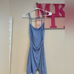 Backless rompers